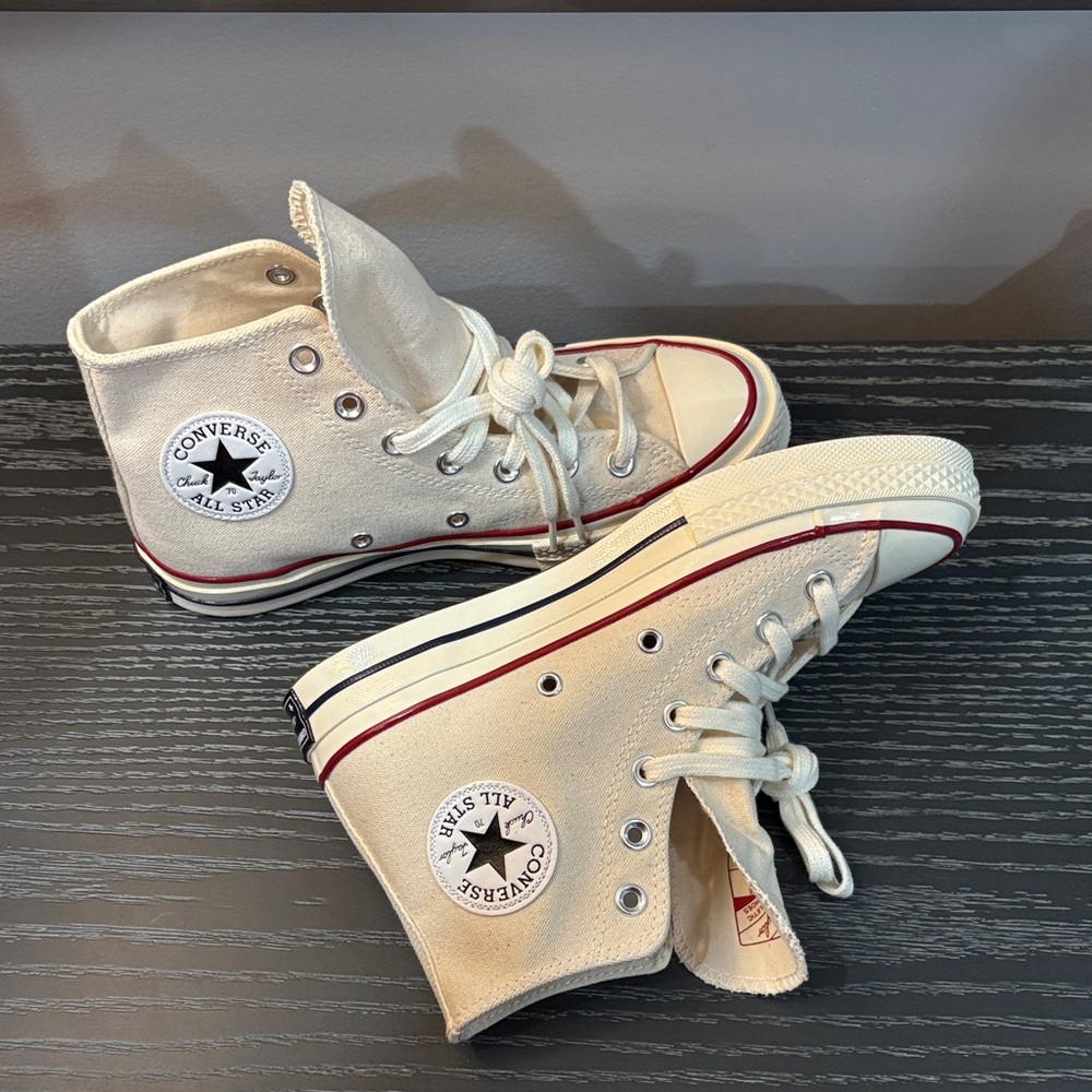 Converse Women’s High-Top Sneakers - Off-White